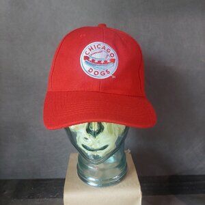 Chicago Dogs Independent Professional Baseball Team Hook N Loop Hat